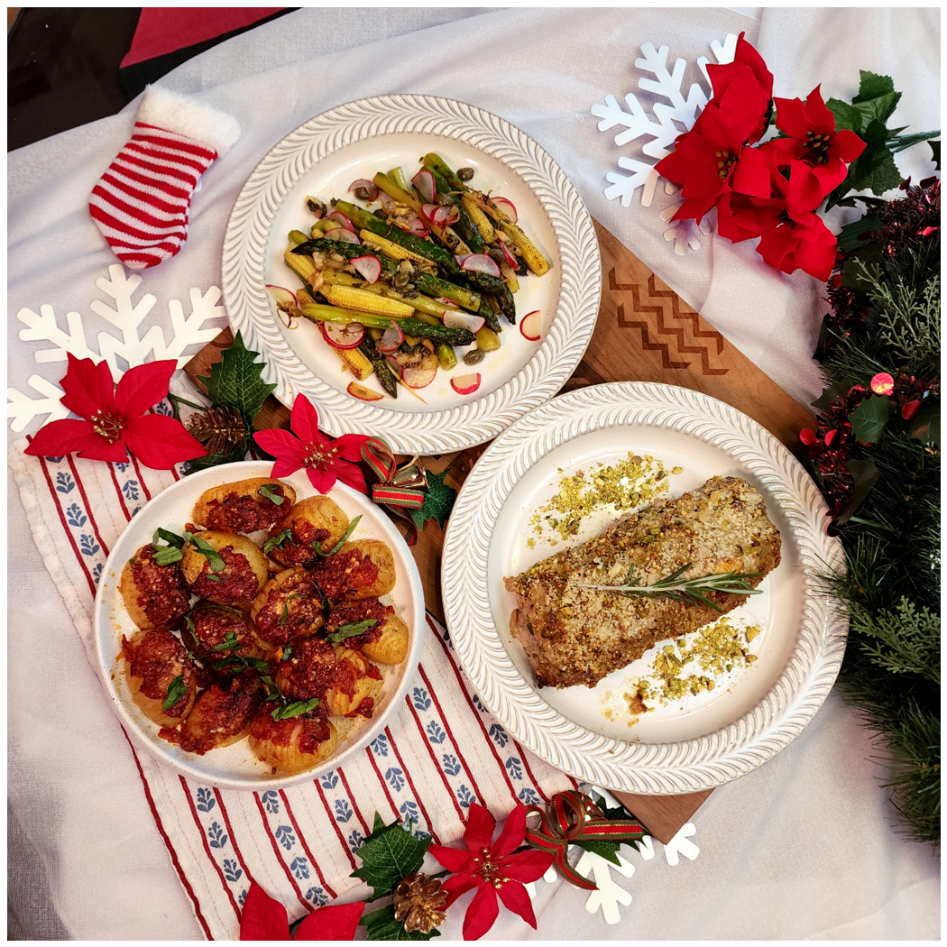 Christmas Sundried Tomato Butter Basted Chicken Set