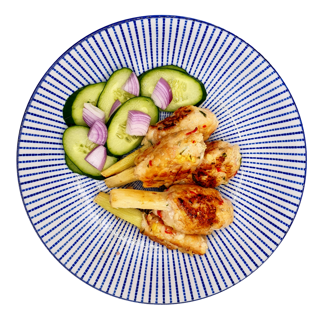 Sugarcane Chicken Satay