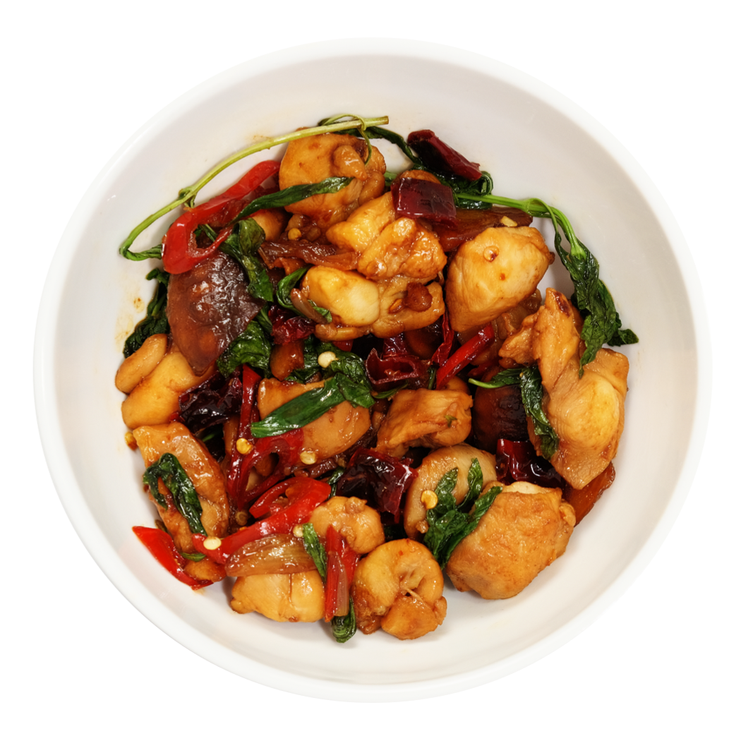 Taiwanese 3-cup chicken