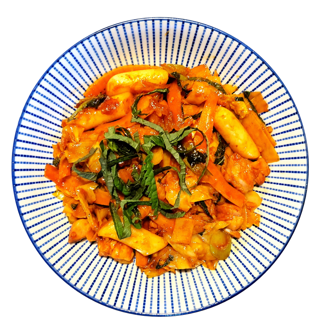 Dak-Galbi (Spicy Chicken)
