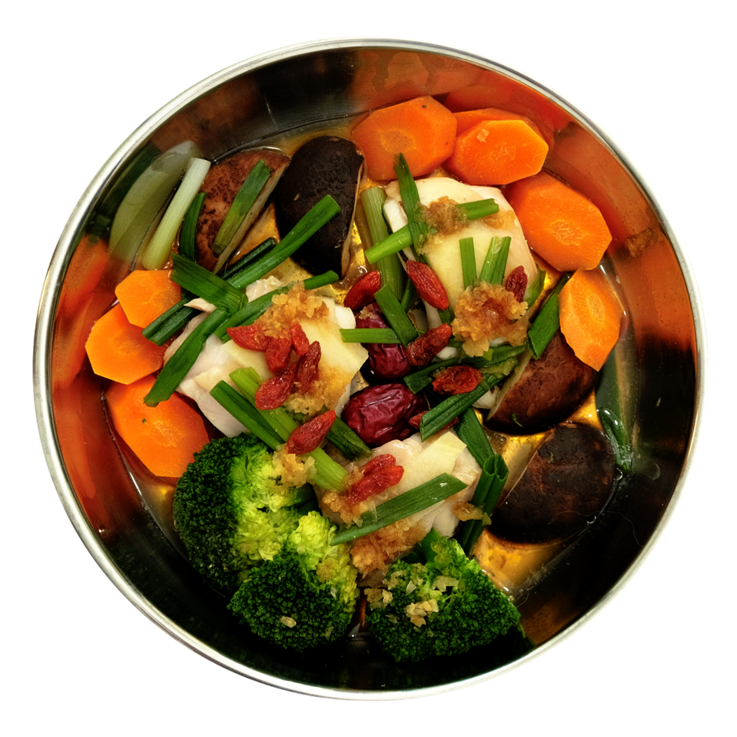 Steamed Wine Chicken