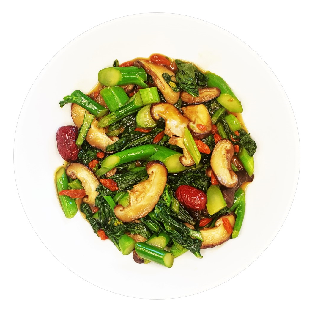 Wine Simmered Kailan