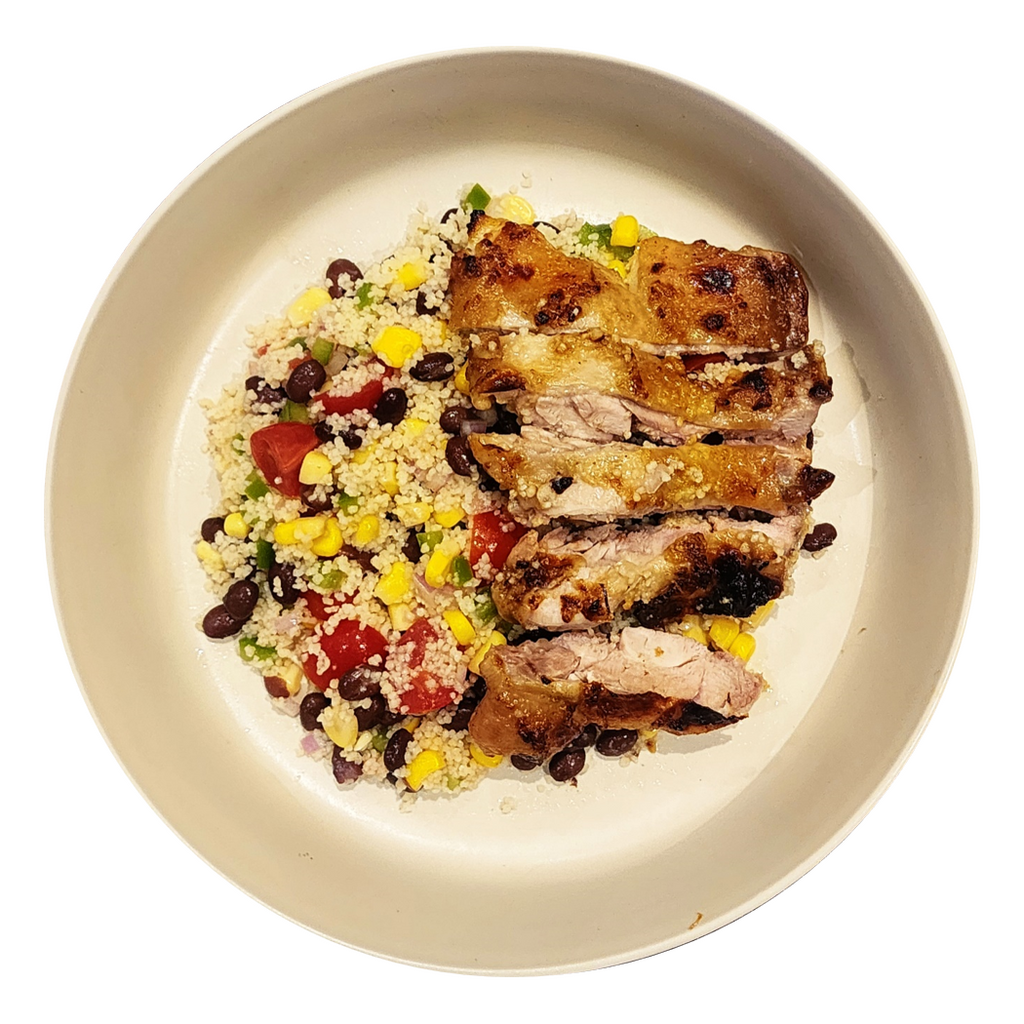 Mojo Chicken with Texas Caviar