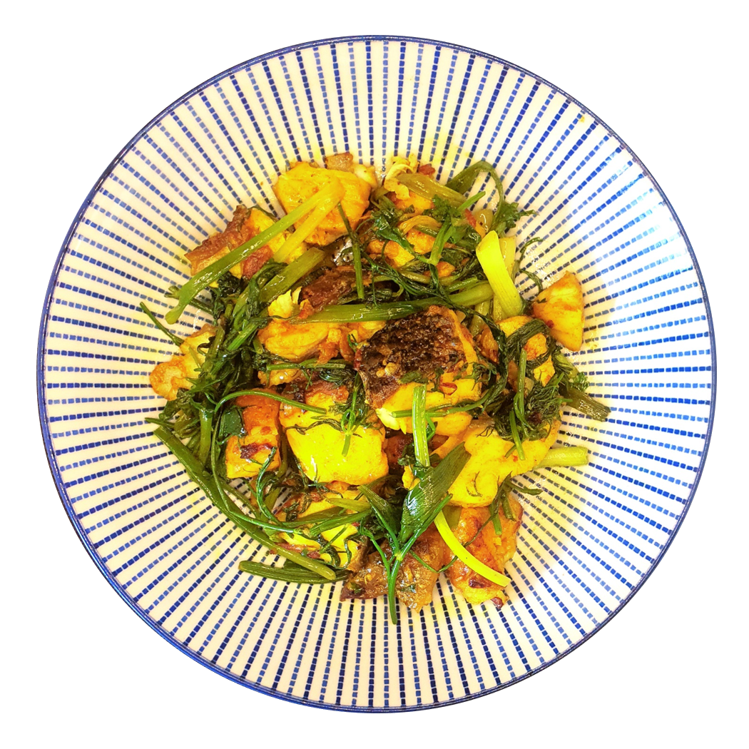 Cha Ca (Turmeric Dill Seabass)