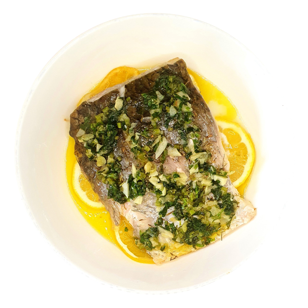 Lemon Butter Seabass