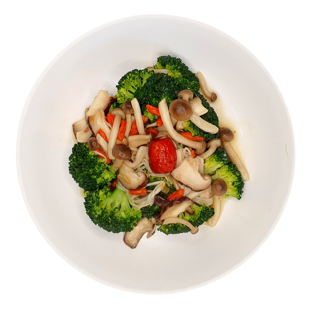 Smothered Steamed Broccoli
